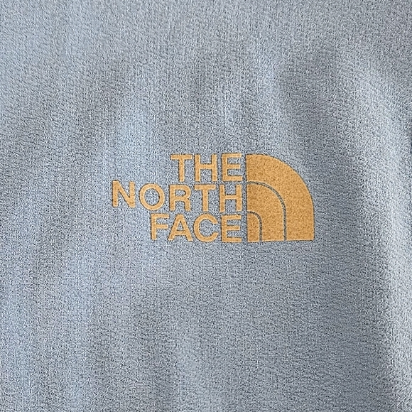 North Face Women's Medium Apex Flight Series Blue/White Full Zip Vest - Picture 8 of 11